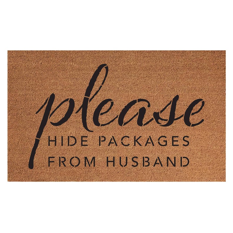 Please Hide Packages From My... /  Indoor/Outdoor Mat