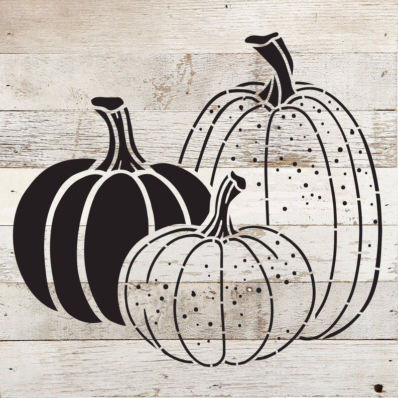 Pumpkin Icons... Wood Sign