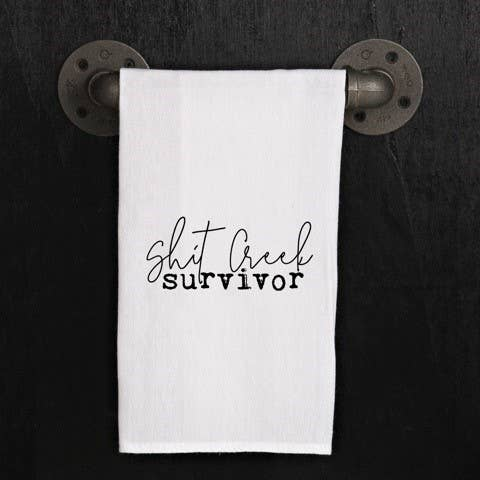 Shit creek survivor / Kitchen Towel