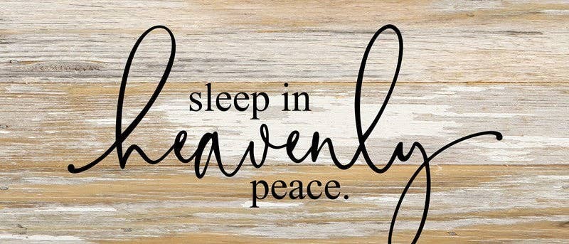 Sleep in heavenly peace... Wall Sign