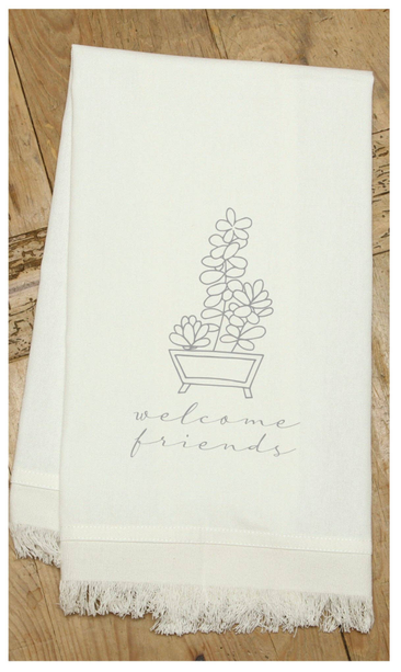Welcome friends / Kitchen Towel