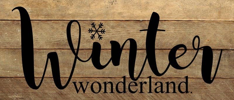 Winter wonderland... Wall Sign