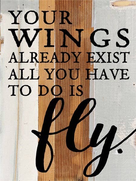 Your wings already exists