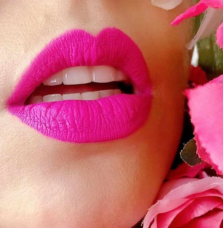 Matte Liquid Lipstick - 36mL Hot Pink Shade 10