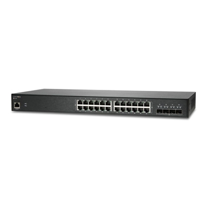 24 Port Gig PoE Switch 4 SFP P