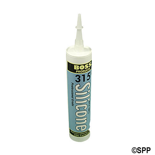 Plumbing Supply, Silicone Adhesive Sealant, 10.1oz