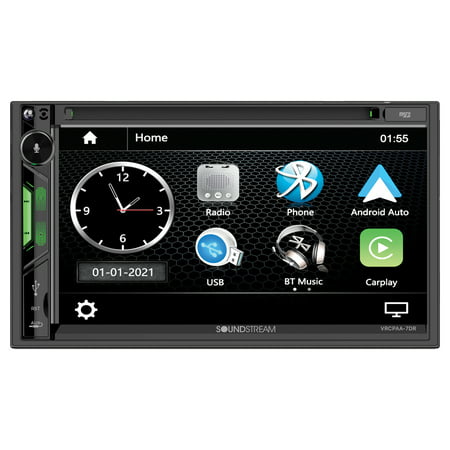 Soundsteam //++ 2DIN 7IN Rcvr DVD Android Auto Apple Carplay
