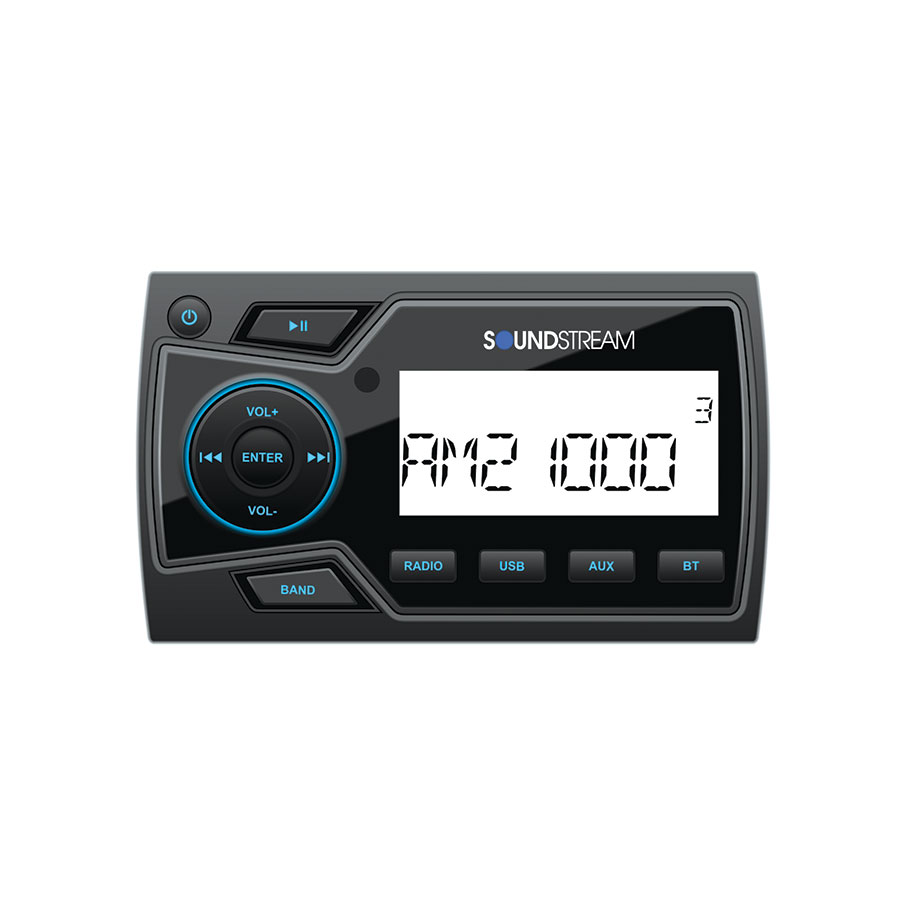 MARINE GRADE MULTIMEDIA SOURE UNIT 2 ZONE BLUETOOTH