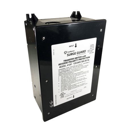ENTRY LEVEL 50A SURGE GUARD REVERSE POLARITY TRANSFER SWITCH