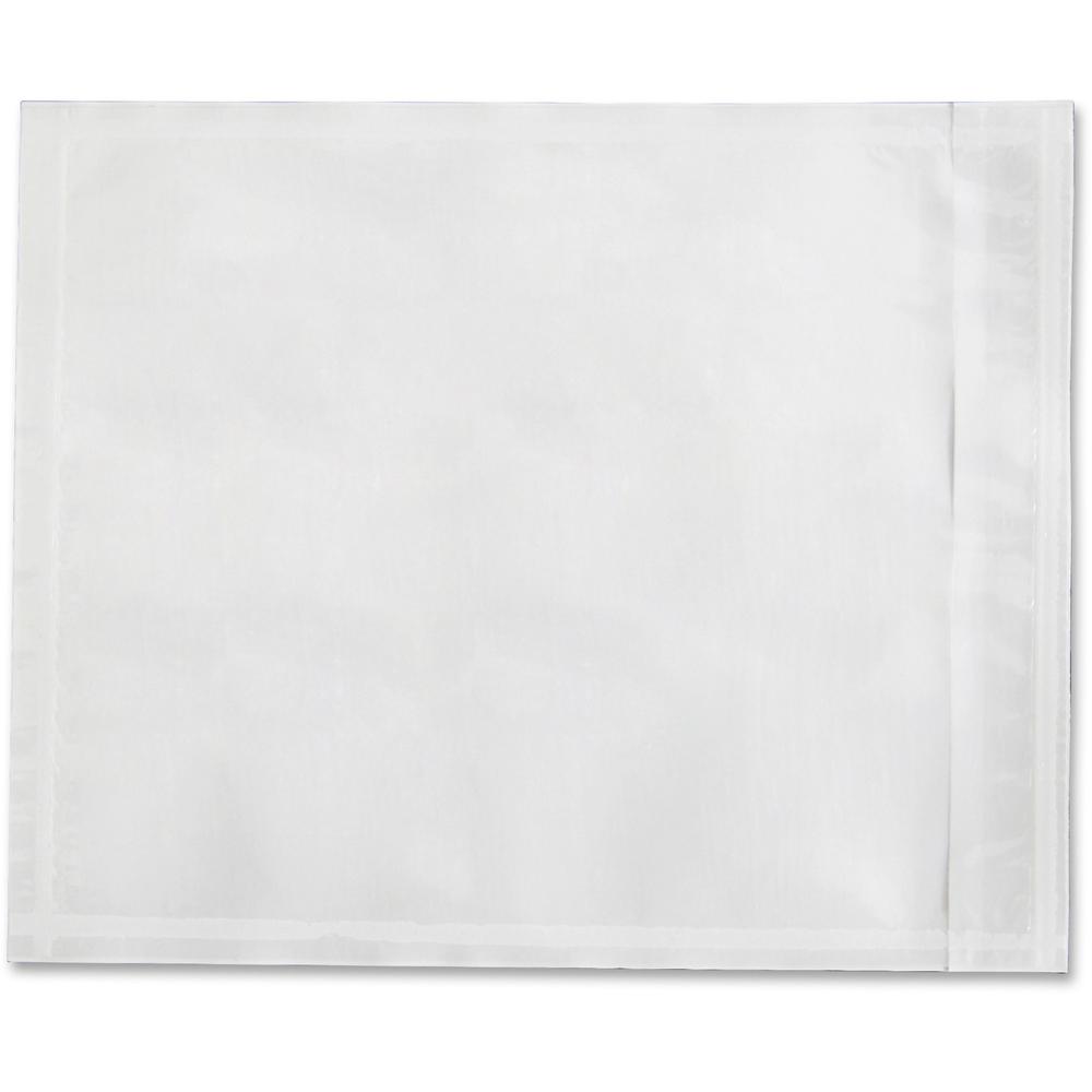 Sparco Plain Back 7" Envelopes - Packing List - 7" Width x 5 1/2" Length - 70 g/m² - Self-adhesive Seal - Paper, Low Densit