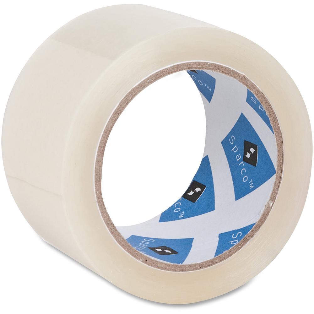 Sparco Premium Heavy-duty Packaging Tape Roll - 55 yd Length x 1.88" Width - 3 mil Thickness - 3" Core - Acrylic Backing - 36 / 