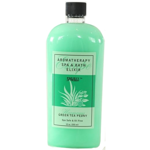 Fragrance, Spazazz, Elixir, Green Tea, 12oz Bottle