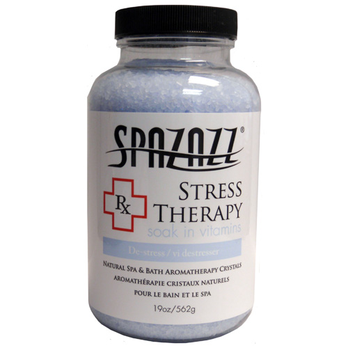 Aromatherapy, Spazazz, Rx Crystals, 19oz, Stress Therapy