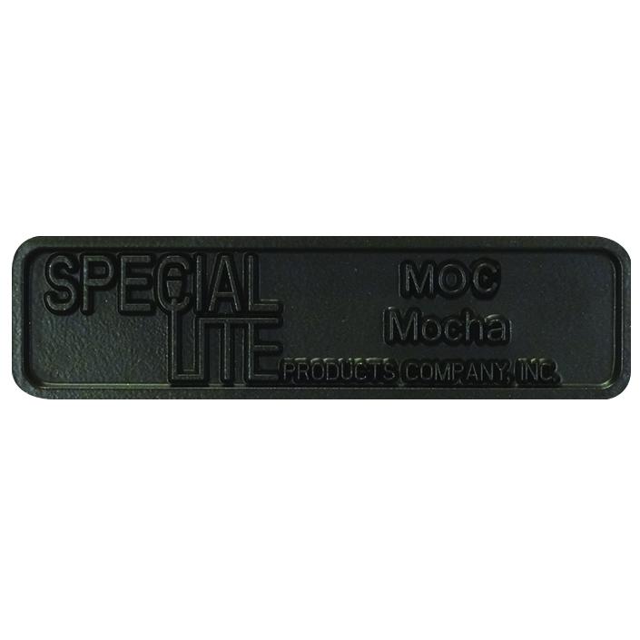 MP-453 Art Nuevo Top Mount Address Plaque