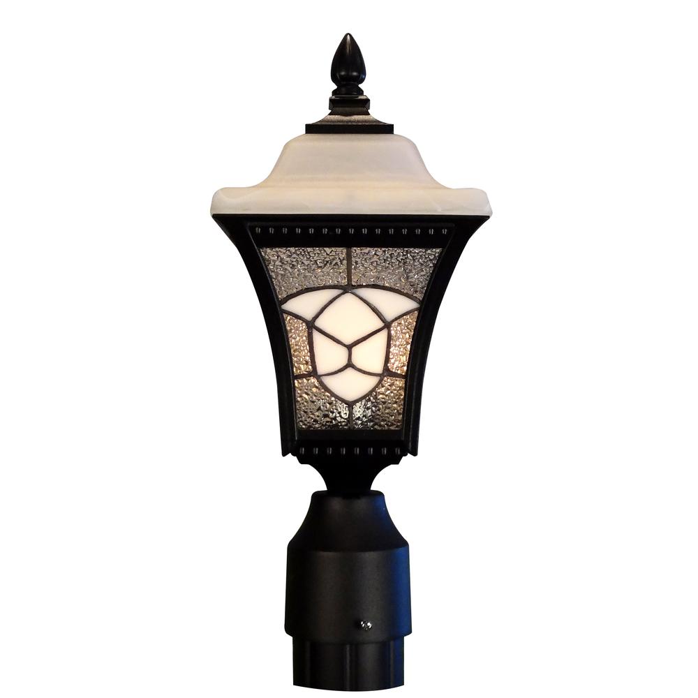 Abington F-3980-BLK Large Post Mount Light