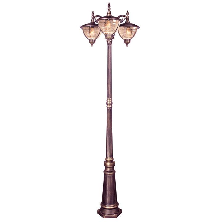 Vista F-2910-TRI-506-CP Medium Post Mount Light