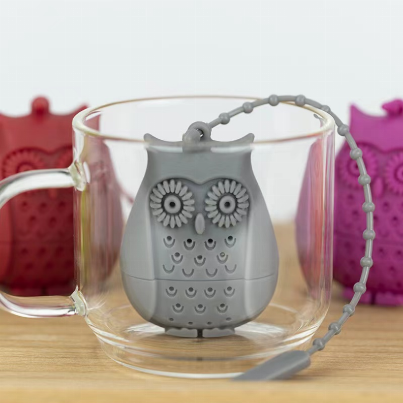 Tea Infuser - Silicone Tea Steeper In Funny Shape. Holds Loose Tea