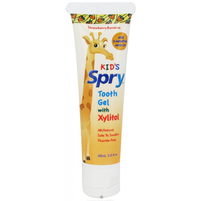 Spry Infant Tooth Gel Strawberry Banana Flavor (1x2 OZ)