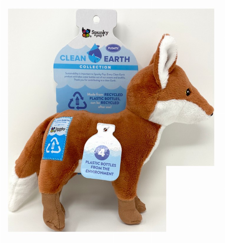 Clean Earth Plush Toy - SmallFox