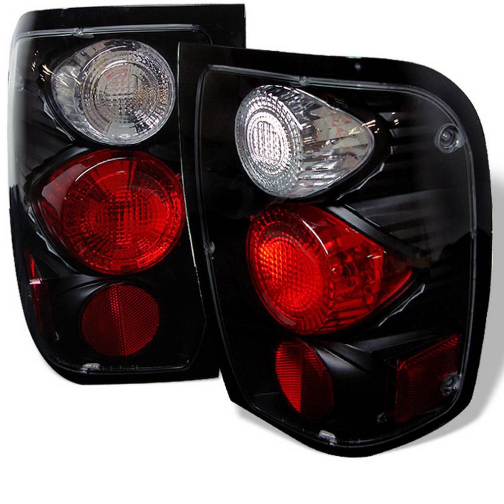 98-00 RANGER EURO STYLE TAIL LIGHTS-BLACK