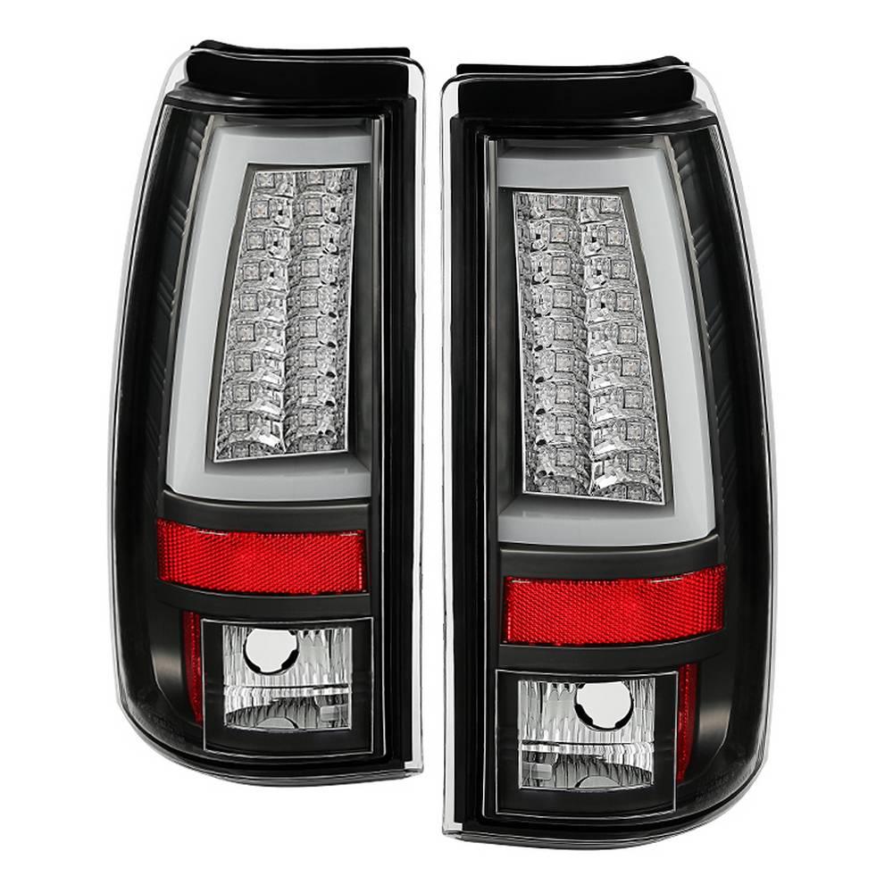 03-06 SILVERADO 1500/2500 ( DOES NOT FIT STEPSIDE ) VERSION 2 LED TAIL LIGHTS-BL