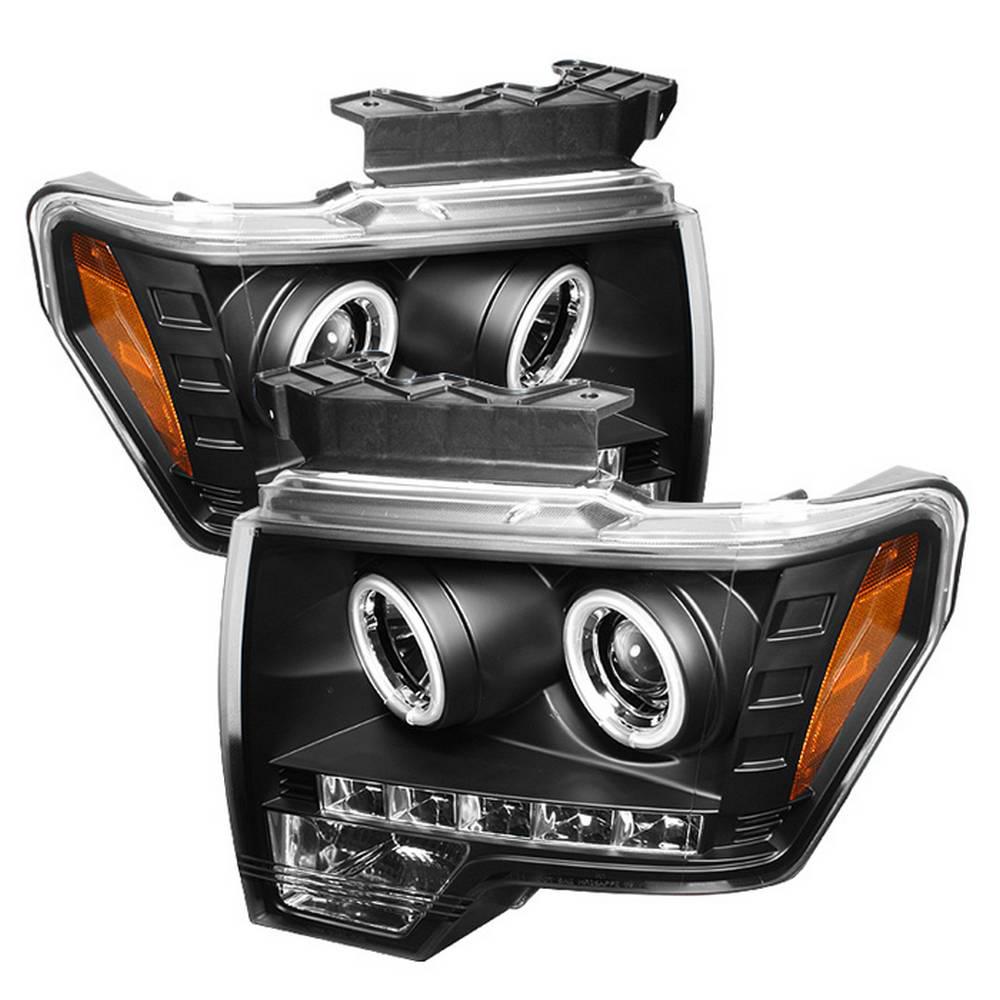 09-14 F150 PROJECTOR HEADLIGHTS-HALOGEN MODEL ONLY DRIVE/PASS