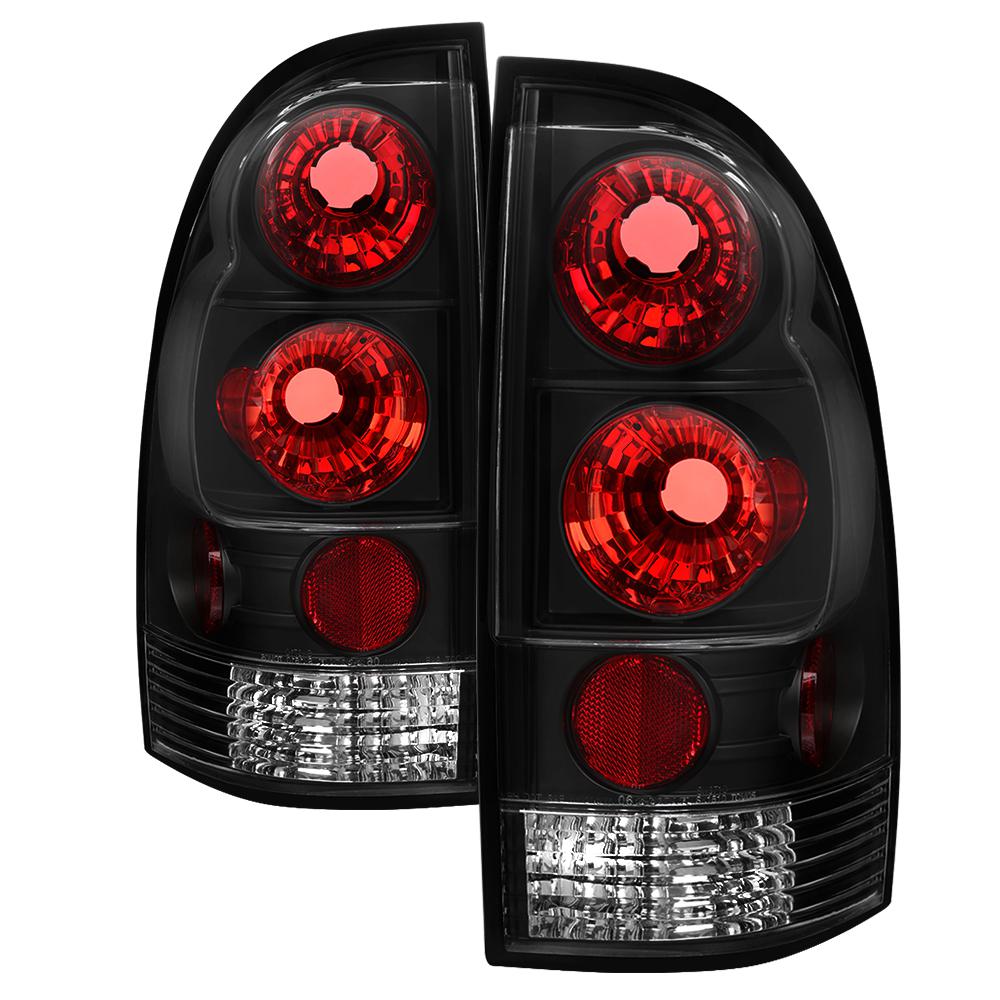 05-15 TACOMA EURO STYLE TAIL LIGHTS-BLACK