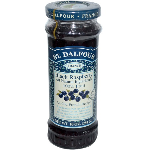 St. Dalfour Black Raspberry 100% Fruit Conserve (6x10 Oz)