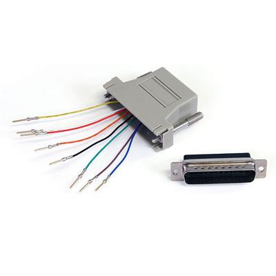 DB25 to RJ45 Modular Adapter