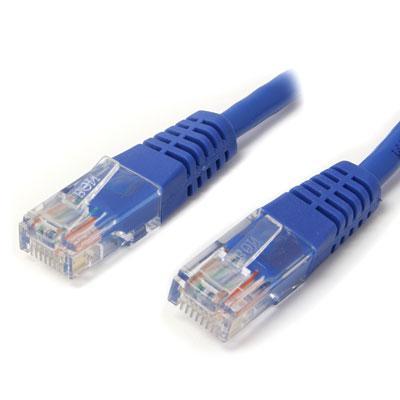 3' Blue Cat5e UTP Patch Cable