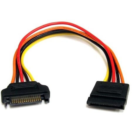 8" 15 pin SATA Power Extension Cable
