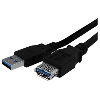 6' USB 3 Extension Cable Black
