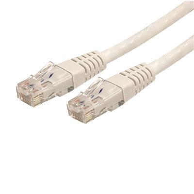 3' Cat6 RJ45 UTP Network White