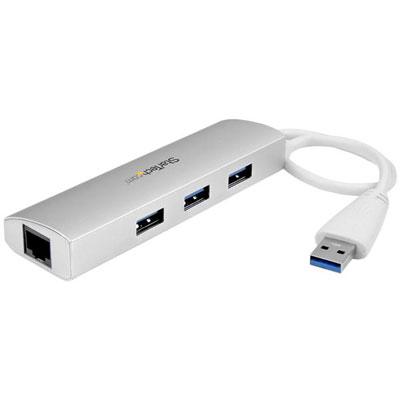 3Pt Portable USB 3.0 w Ethernet