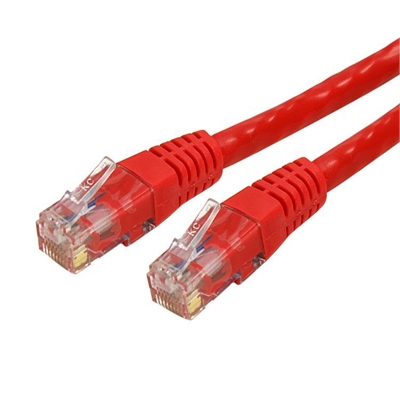 Red Molded Cat6 Patch Cable