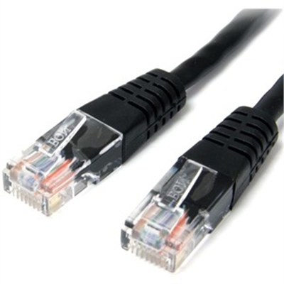 BlackMolded Cat5ePatchCable