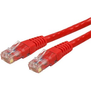 Red Molded Cat6 Patch Cable