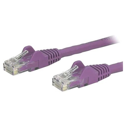6in Purple Cat6 Patch Cable