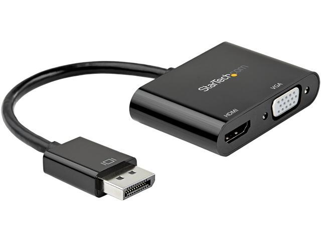 DP to HDMI VGA Adapter