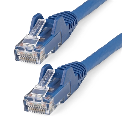 35' Blue LSZH CAT6 ETH Cable