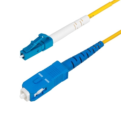 2m LC to SC OS2 Fiber Cable