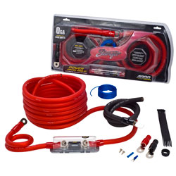 Stinger 1/0 Ga Ofc Pro Power Wiring AMP  Kit