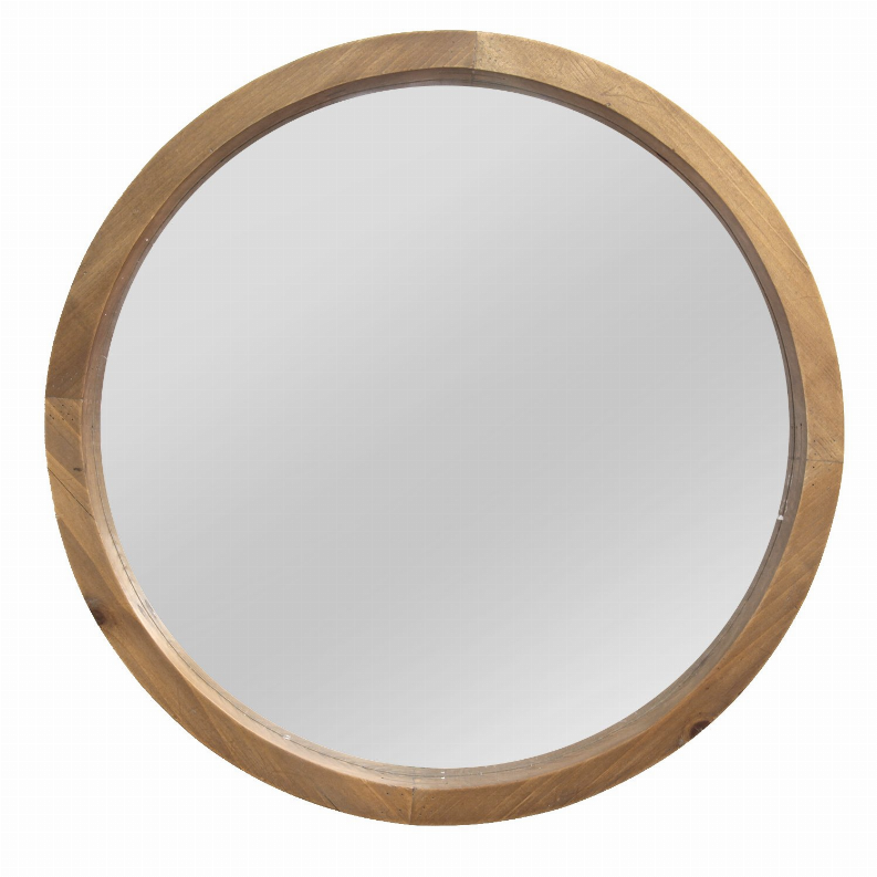 Stratton Home Decor Maddie Wood Mirror