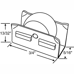 Slider Roller, 30-Pack