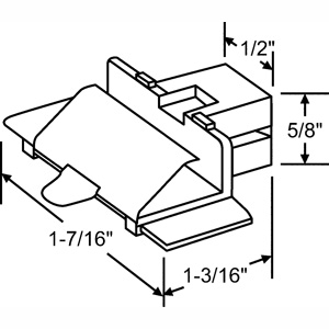 Crossly Top Bracket-700 Series, 30-Pack