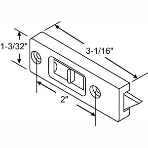 Tilt Latch Set (Lh/Rh) Black, 10-Pack