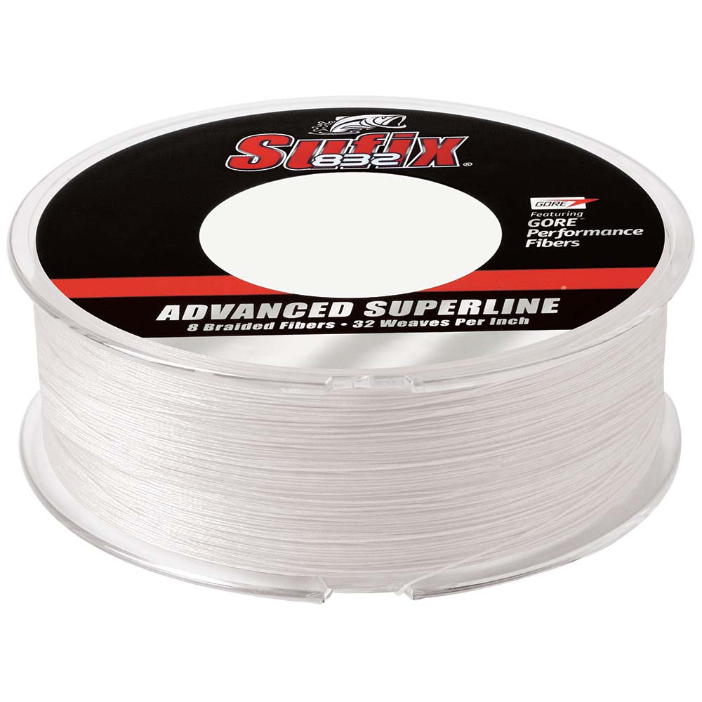 Sufix 832 Advanced Superline Braid - 20lb - Ghost - 600 yds