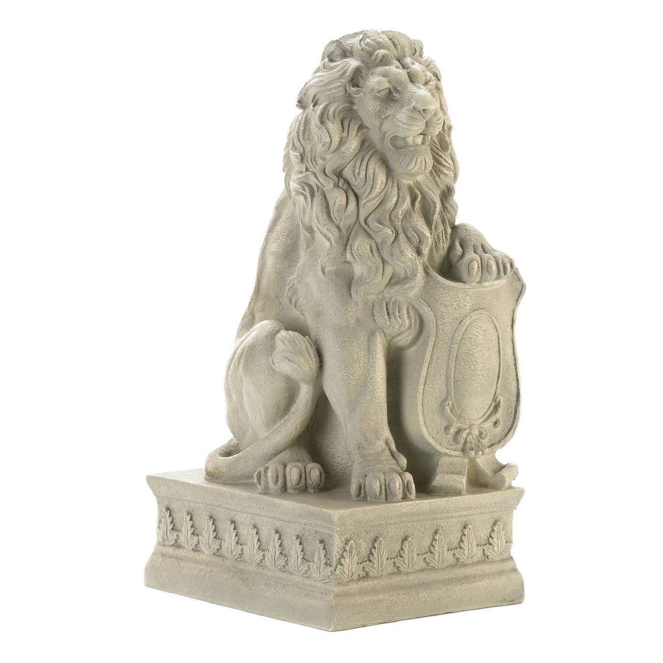 Ivory Lion Statue