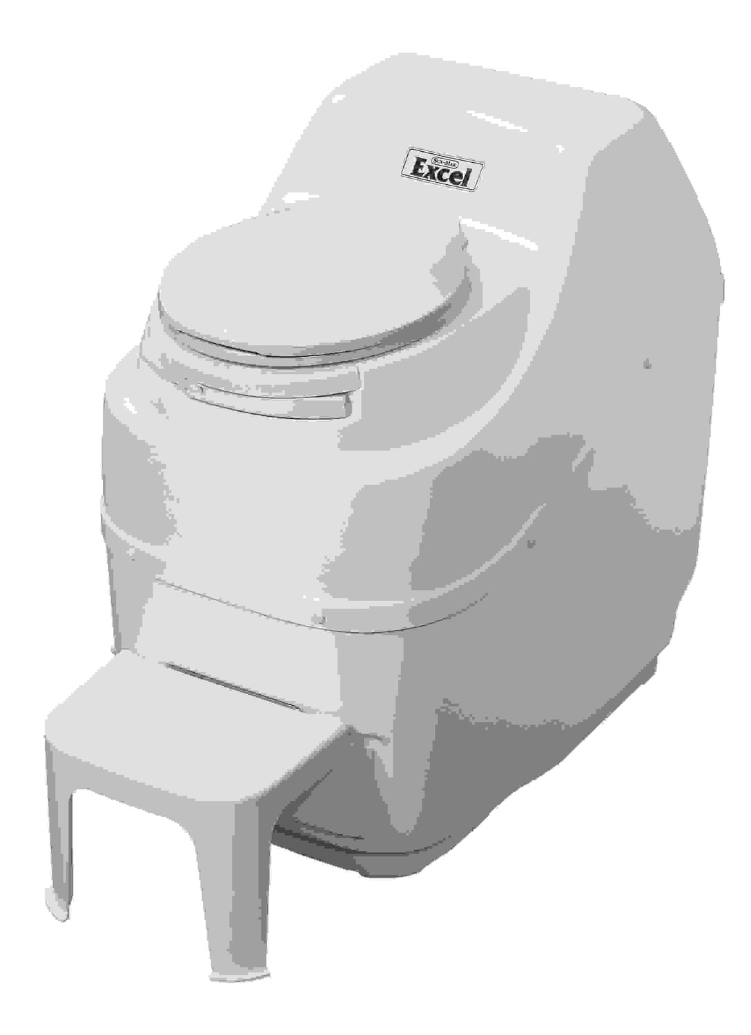 Excel Electric Self Contained Composting Toilet - White