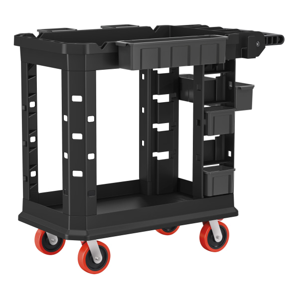 PLASTIC UTILITY CART HEAVY DUTY PLUS19X37